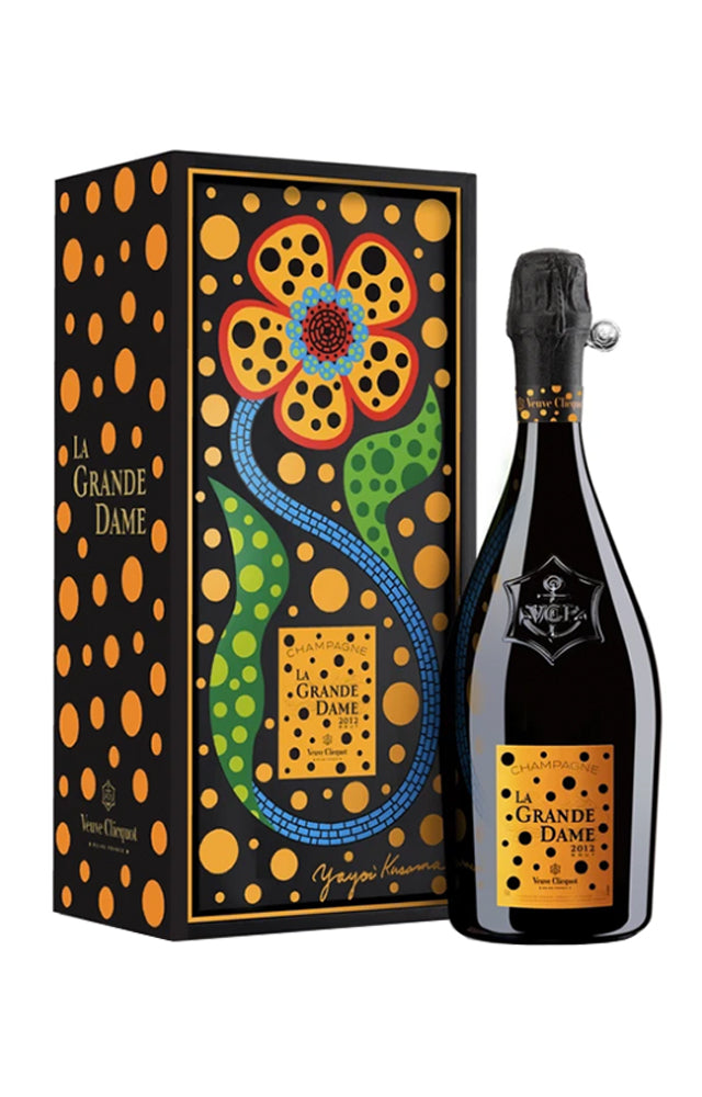 Veuve Clicquot La Grande Dame Brut by Yayoi Kusama 2012 Champagne (Gift Box)